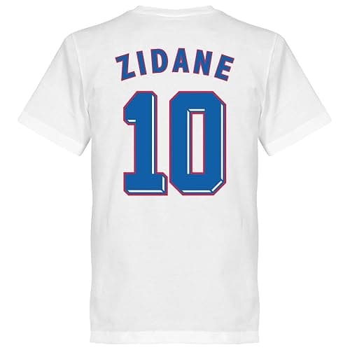 Retake Zidane 1998 Away T-Shirt - Blanc