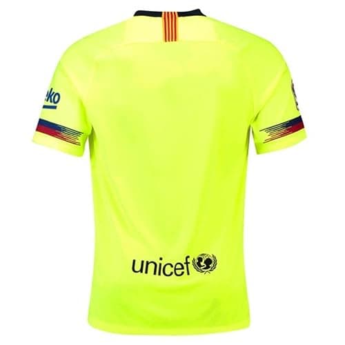 2018-19 Barcelona Away Football Soccer T-Shirt Maillot (Luis Suarez 9) - vue 2