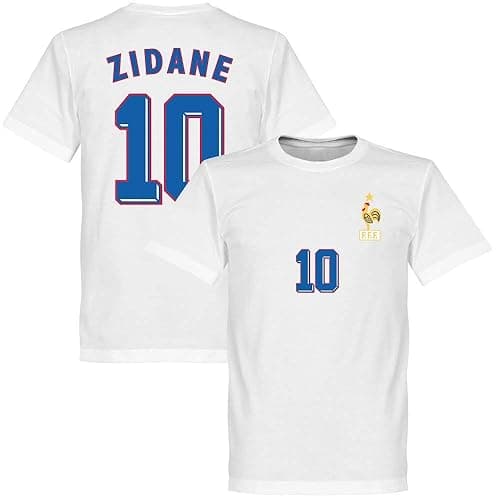 Retake Zidane 1998 Away T-Shirt - Blanc - vue 2