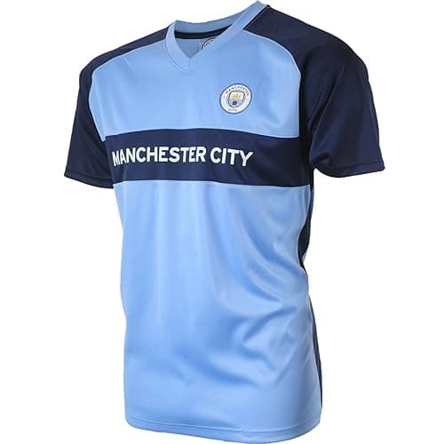 Manchester City Ensemble Maillot + Short Collection Officielle - Taille Enfant garçon