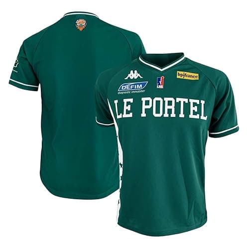 ESSM Le Portel Maillot Officiel Extérieur 2018-2019 Basketball Mixte