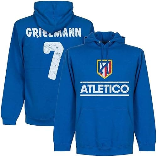 Retake Atletico griez Homme No7 Capuche Pulover - Bleu - vue 2