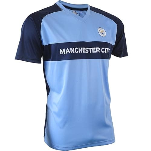 Manchester City Ensemble Maillot + Short Collection Officielle - Taille Enfant garçon - vue 2
