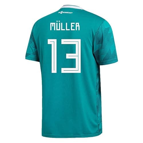 adidas DFB Deutschland Maillot Away Enfant WM 2018 - Müller 13 - vue 2