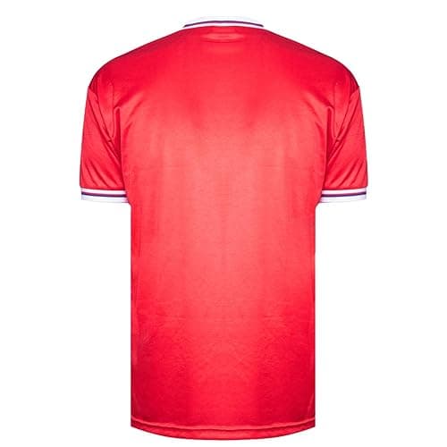 Scoredraw Angleterre Rétro 1982 Coupe du Monde Extérieur - Maillot de Foot - Rouge/Blanc/Bleu - vue 2