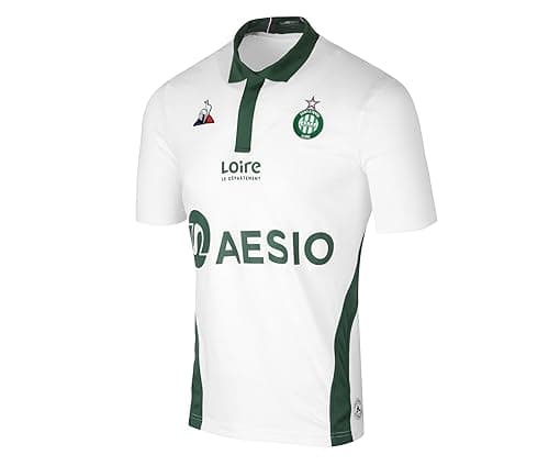 Le Coq Sportif 2018-2019 St Etienne Away Football Soccer T-Shirt Maillot - vue 1