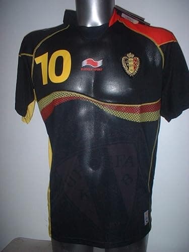 Belgique Burrda Sport Adulte XL XXL Eden Hazard Bnwt NEUF pour homme Jersey de football Soccer Chelsea Coupe du monde de football - vue 1