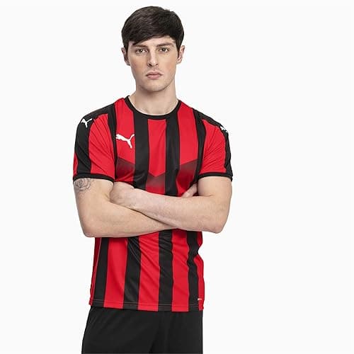 PUMA Liga Jersey Striped T-Shirt Homme - vue 4