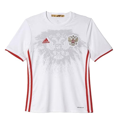 adidas UEFA Euro 2016 Maillot de Foot Match extérieur Manches Courtes pour garçon - Équipe de Russie