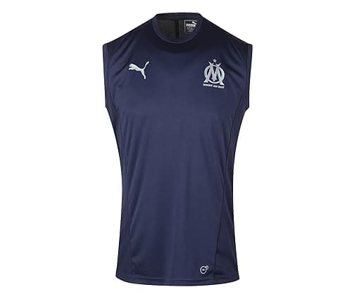 Puma Debardeur Homme Om Training Jersey, bleu marine, XL EU