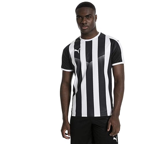 PUMA Liga Jersey Striped T-Shirt Homme - vue 7