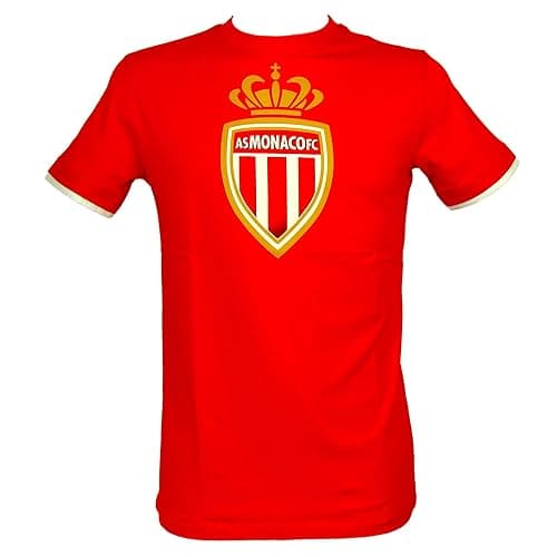 AS MONACO T-Shirt Homme Officiel - Rouge