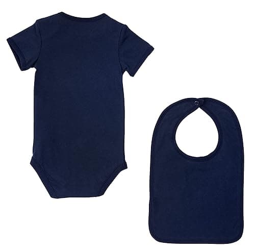 PARIS SAINT GERMAIN Body + Bavoir bébé PSG - Maillot Fly Emirates - Collection Officielle - vue 1