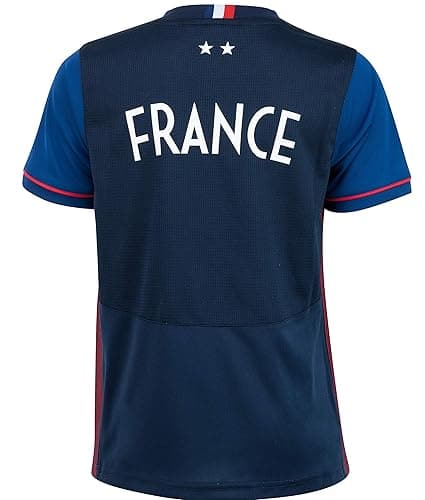 Equipe de FRANCE de football Maillot FFF - 2 étoiles - Collection Officielle Taille Homme - vue 1