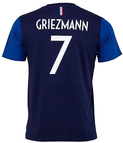 Equipe de FRANCE de football T-Shirt FFF - Antoine Griezmann - Collection Officielle Taille Adulte Homme - vue 2