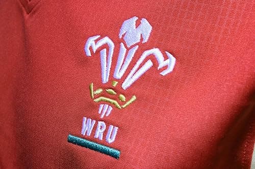 Under Armour Pays de Galles WRU 2016/17 Enfants - Maillot de Rugby à Domicile - Rouge/Or - vue 5