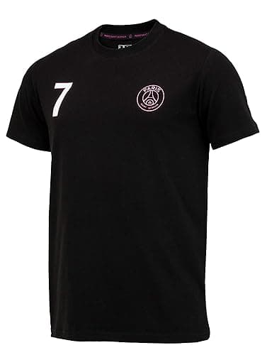 PARIS SAINT GERMAIN T-Shirt PSG - Kylian MBAPPE - Collection Officielle Taille Homme