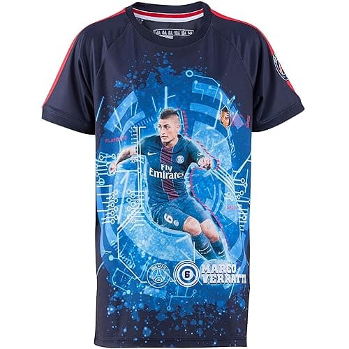 PARIS SAINT GERMAIN Maillot PSG - Marco VERRATTI - N°6 - Collection Officielle Taille Enfant garçon